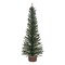 Vickerman 32" Carmel Pine Tree 320 Tips Wood Base - C803932